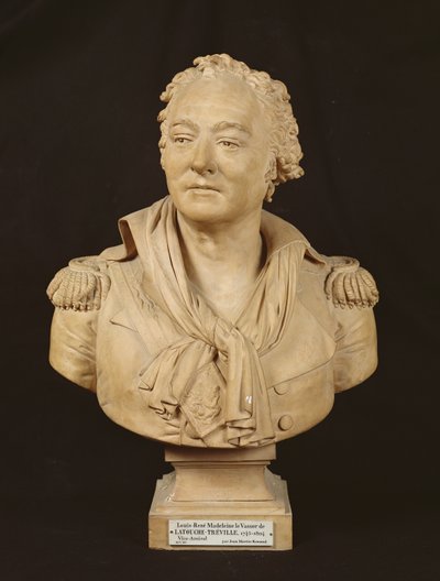 Büste von Louis de La Touche-Treville von Jean Martin Renaud
